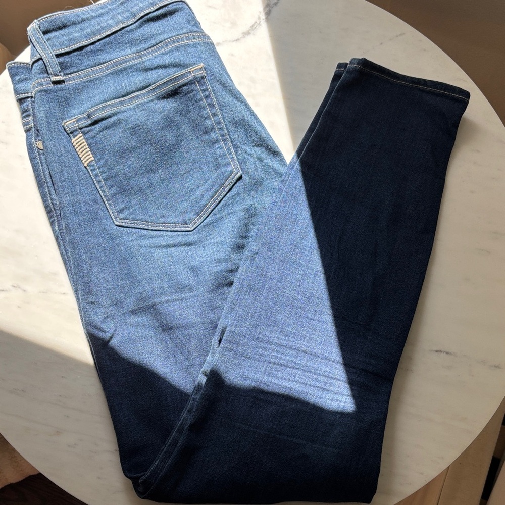 PAIGE Dark Blue Women's Hoxton Ankle Skinny Jeans